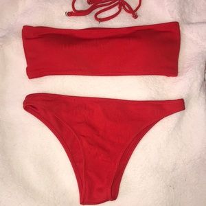 ZAFUL Bandeau with Removable Straps Bikini
